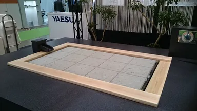 床を上昇させた状態