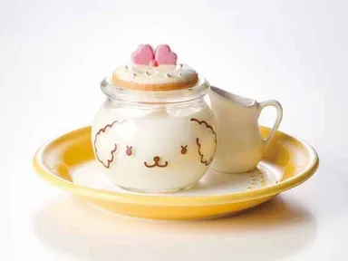 マカロンミルクプリン