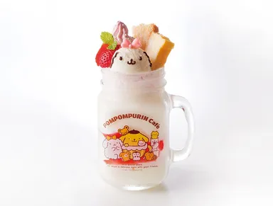 マカロンのベリーでグッド★なヨーグルトシェイクドリンク