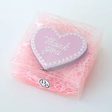 アイシングクッキー（サンキューハート）