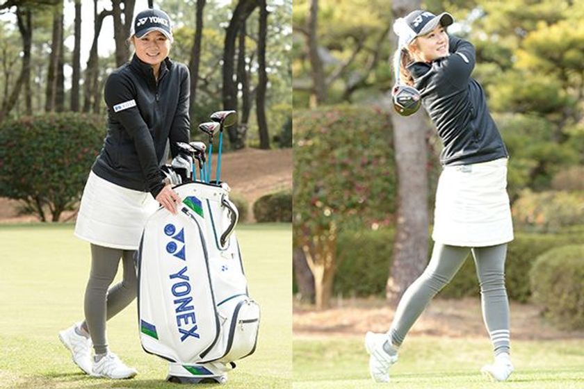 2017年日本女子ツアーmeijiカップ優勝・賞金ランキング13位
「GTPAルーキー・オブ・ザ・イヤー」受賞の
森田遥（21歳）との新規用具使用契約を締結
