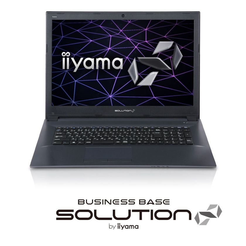iiyama PC「SOLUTION∞ (ソリューション インフィニティ)」より
第7世代 Core(TM) i7とSSDを搭載した
ビジネス向け17型フルHDノートパソコンを発売