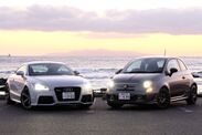 おもしろレンタカーがアウディTT RS及びアバルト595コンペティツィオーネを野田本店でレンタル開始