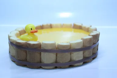 桶チーズケーキ側面