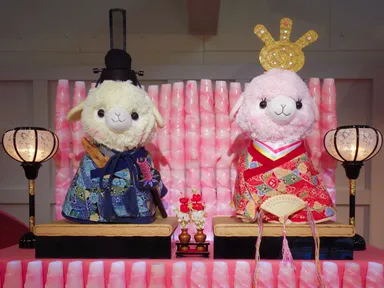 岩下の新生姜アルパカひな人形(お内裏様)