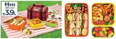 『サーモスファミリーフレッシュランチボックス(DJF-4003)』＜イメージ＞