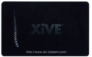 カード表面(ザイブ治療記録カード)