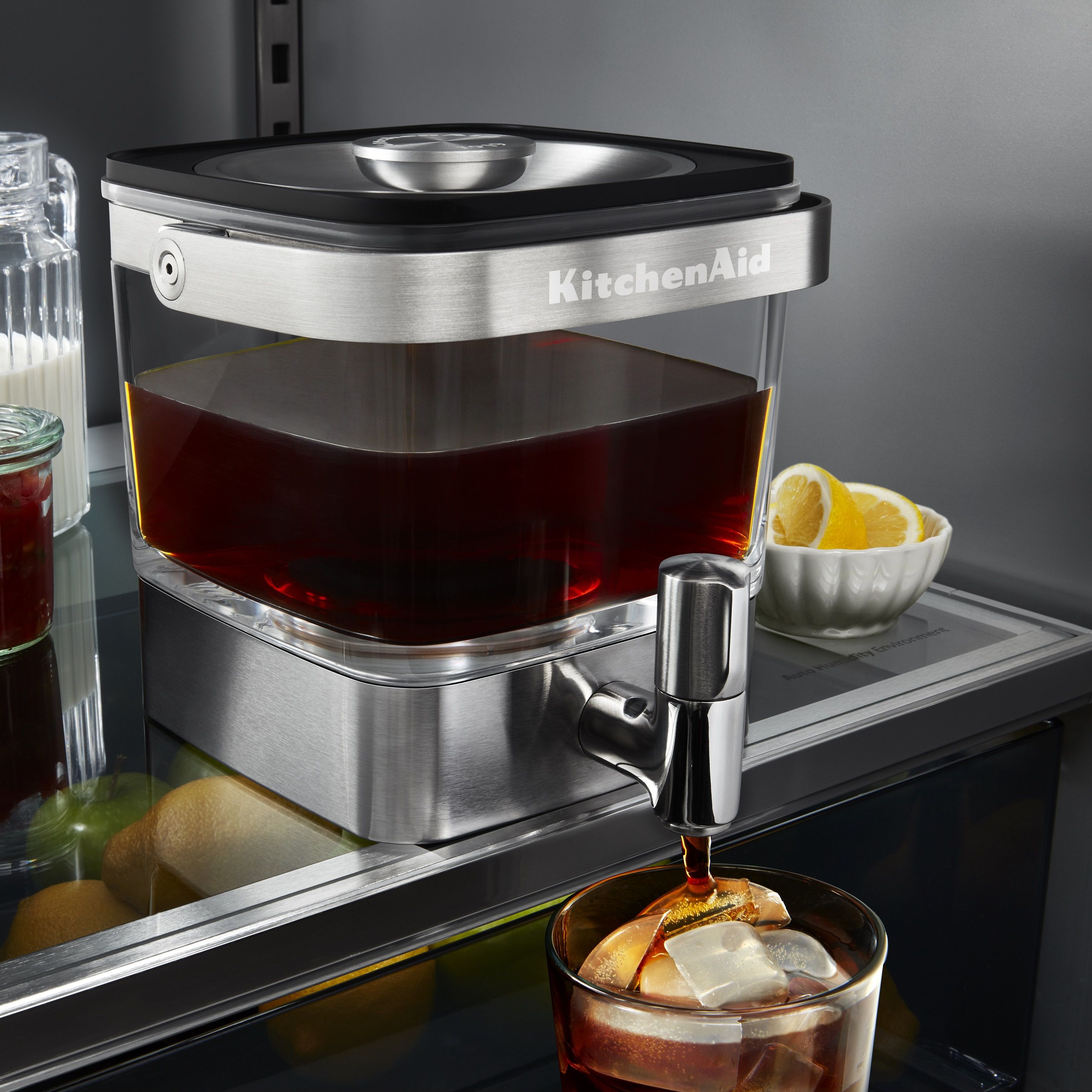 保証 (中古品)KitchenAid kcm4212sx Cold Brew Coffee Maker、つや消しステンレススチー コーヒーメーカー 