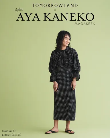 『金子綾×TOMORROWLAND×MAGASEEK』コラボイメージ 1