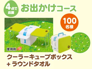 お出かけコース景品