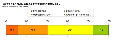 今年の正月太り、解消された？
