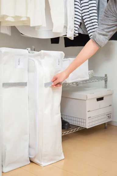 MSC すきまに立てて収納　使用例