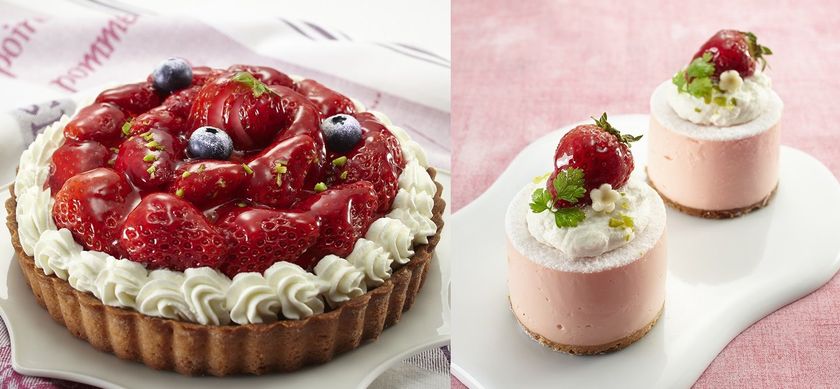 静岡いちご「紅ほっぺ」を、フレッシュな感性でアレンジ！
新宿小田急で、山手調理製菓専門学校の学生が
企画したオリジナルスイーツを販売します