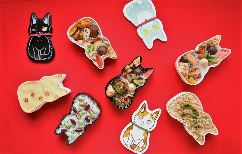 年に一度！猫好きさんのモチベーションが最も上がる日！
新宿小田急で猫グッズのほか、「猫型お弁当」を販売