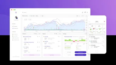 Signalsプラットフォームのインターフェース