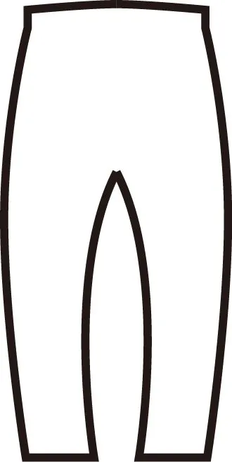 サルエルシルエット