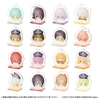 スタンドミニアクリルキーホルダー　16個