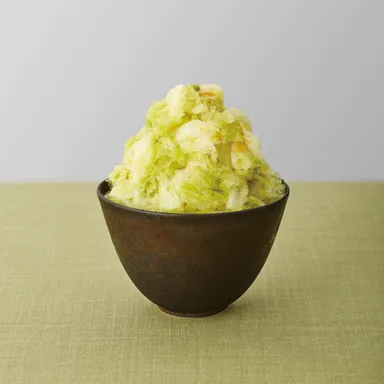 ゆず茶氷、緑茶氷