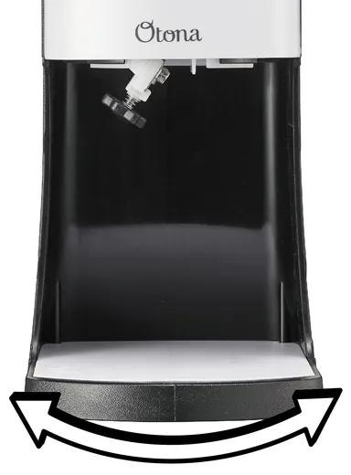 氷受け部(正面)