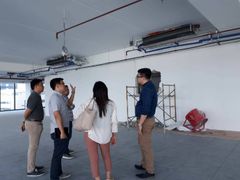 MBA予定地での打合せ