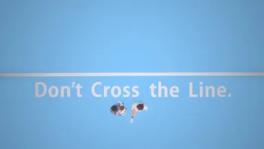 「1本のライン」を軸に、物語が進行します。