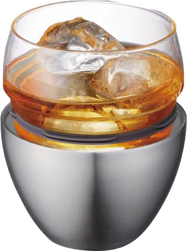 ON℃ZONE飲みごこち　ロックタンブラー　構造