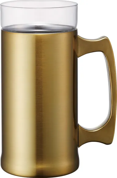 ON℃ZONE飲みごこち　ジョッキ　ゴールド