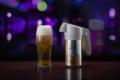 絹泡　ジョッキタイプ　ホワイト　イメージ1