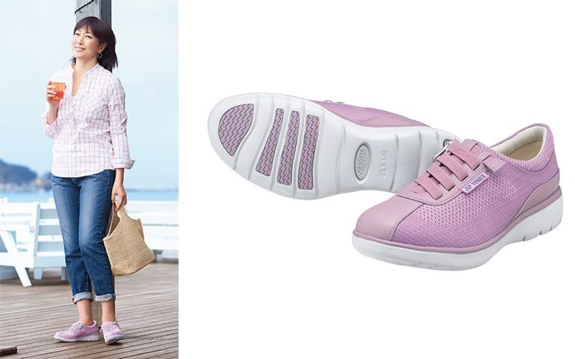 ダブルスパイラル構造でフィット感を高めた
着脱簡単メッシュスニーカー
LC94(女性用)・MC94(男性用)・2018年3月中旬より発売
