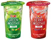 『Dole(R) GREEN SMOOTHIE』と『Dole(R) BERRY SMOOTHIE』
