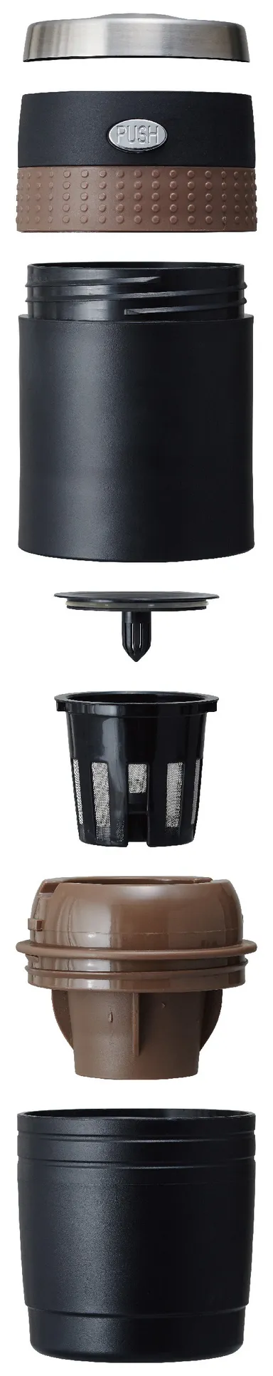 ONECOFFEE　ポータブルコーヒーメーカー　部品分解画像