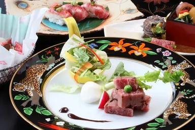 箱根山麓牛懐石１