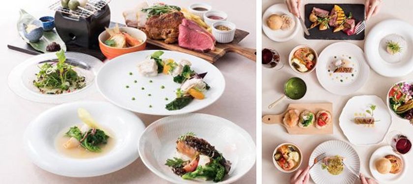 春の新メニューが登場！
和の食材や調味料とのハーモニーを愉しむ創作フレンチも食べ放題！
“コース仕立てでも愉しめる”春のディナーバイキング開催
レストラン「ブールヴァール」にて2018年3月6日（火）より