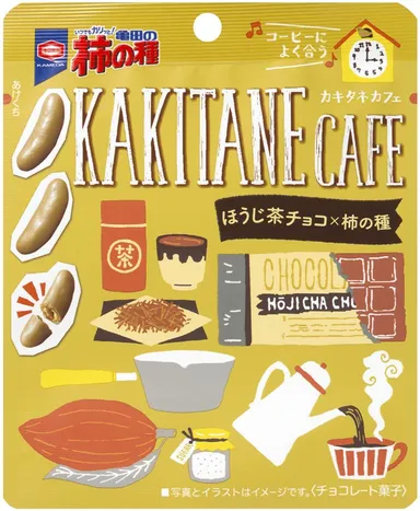 32g 亀田の柿の種 ほうじ茶チョコ