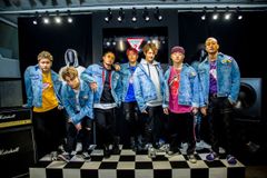 GENERATIONS × GUESS　コラボレーション コレクション　ポップアップストアにメンバーも集結