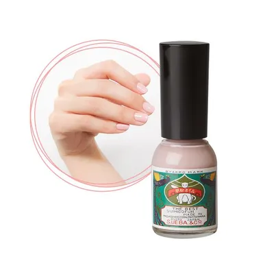 胡粉ネイル 鴇浅葱