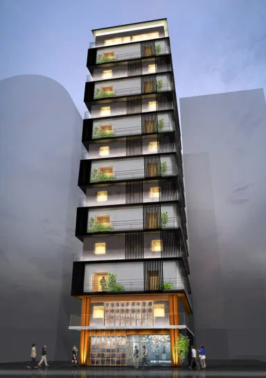 西本町　パース