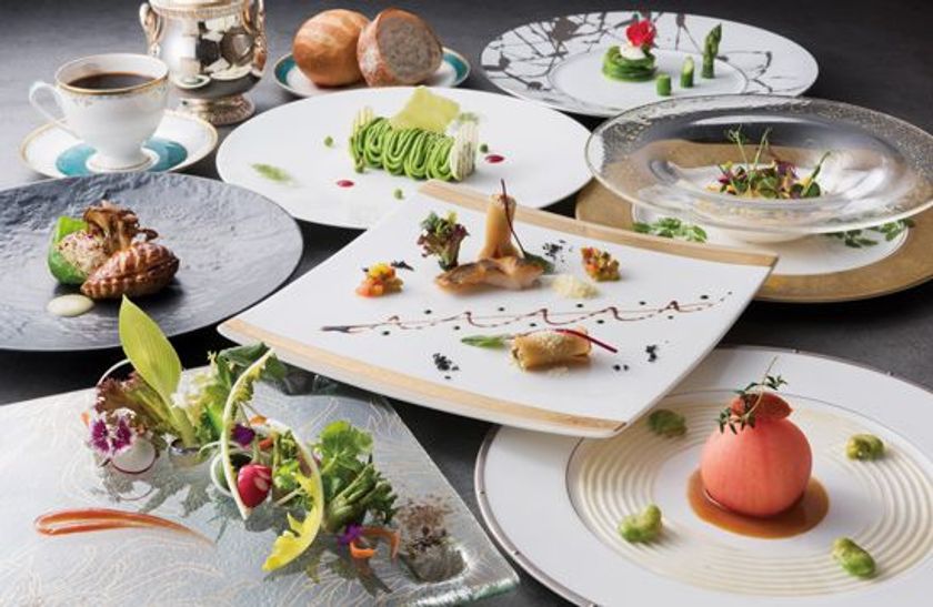 【ホテル阪急インターナショナル】
「野菜」が持つ可能性・美味・彩りをフレンチで
≪春の新作≫野菜づくしのフルコース　2018年3月1日（木）より
25階　スペシャリティレストラン「マルメゾン」にて