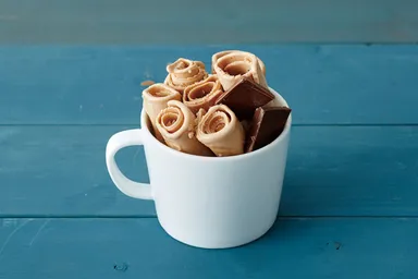 チョコレートアイスクリームロール
