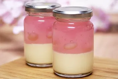 極ぷりんジュレ　桜