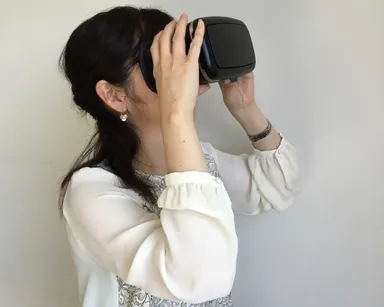 VRゴーグル使用イメージ