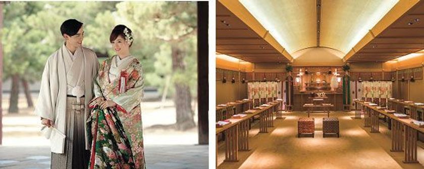 増加している訪日外国人のご宿泊者に向け
神殿での記念撮影付き「和装着付け体験プラン」販売
ホテル阪神にて　2018年3月1日（木）より