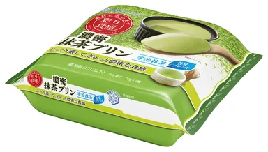 『彩り食感　濃密抹茶プリン』