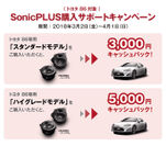 ソニックデザイン、トヨタ 86を対象とした「SonicPLUS購入サポートキャンペーン」を実施