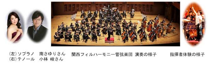 “本物のクラシック音楽”を通じて“感動”をお届けする
第9回「阪急ゆめ・まち　親子チャリティコンサート」開催
恒例の指揮者体験のほか、
今年は特別企画「オペラコーナー」も登場！