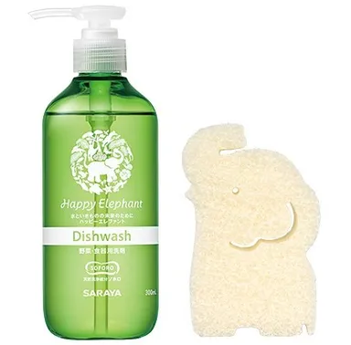 ハッピーエレファント ゾウさんスポンジ付