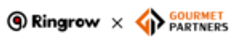 リングロー株式会社、株式会社グルメパートナーズのロゴ