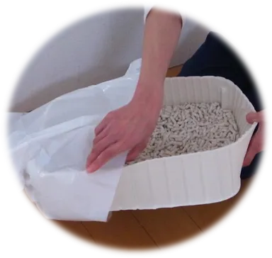 使い捨てトイレゴミ捨て方法