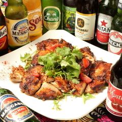 “肉食女子”朗報！秋葉原で390円でジャークチキンが食べ放題　旅がテーマのダイニングで『旅ノリフェスVol.4』3/9～実施