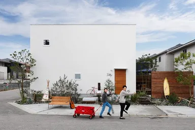 和歌山にあるFUNPモデルハウス外観 1